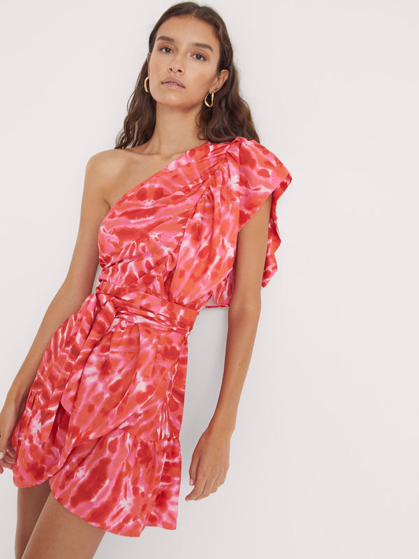 mioh | HEDREN - Vestido corto para invitada de boda y ocasiones especiales