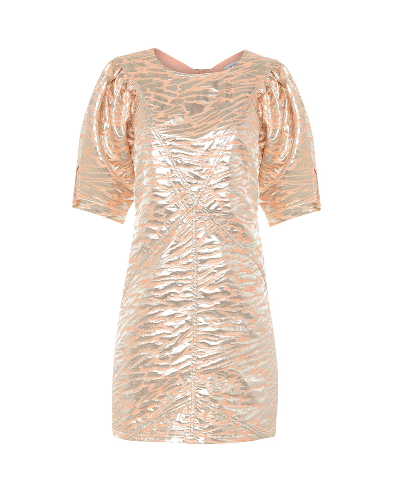 mioh | HONOLULU - Vestido corto fantasía para invitada de boda, fiestas, cóctel y toda clase de eventos especiales