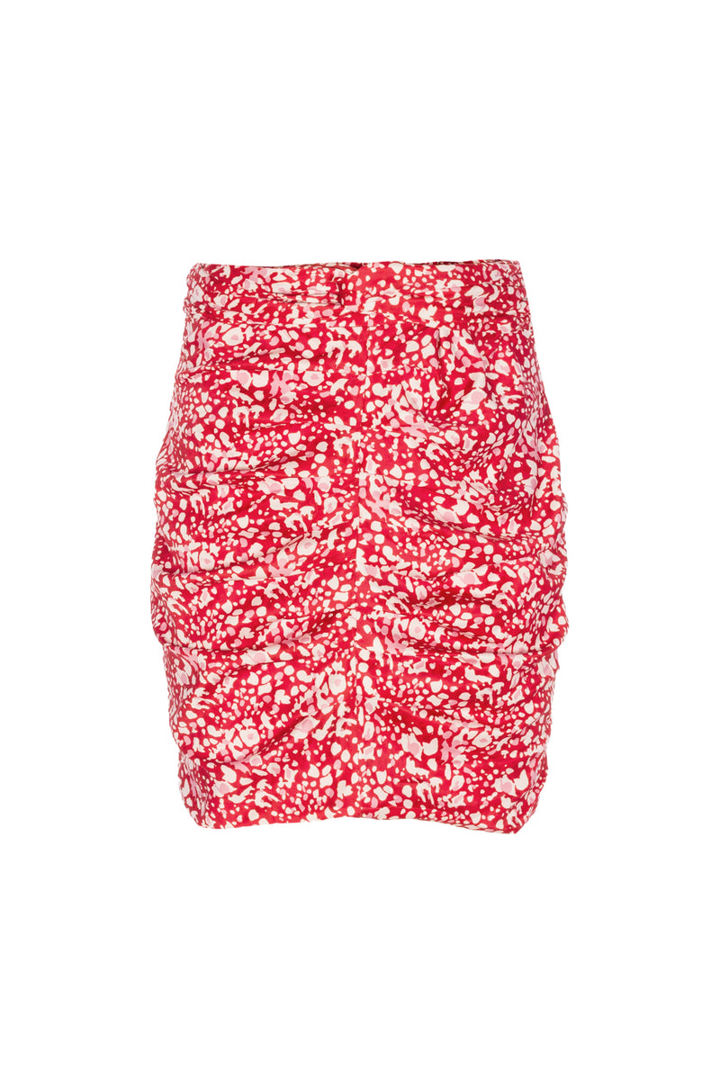 KIM - Red printed sleeveless top